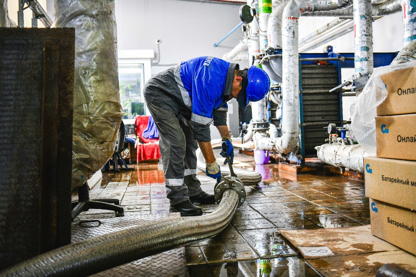 испытания, работы, проверка, гидравлика,