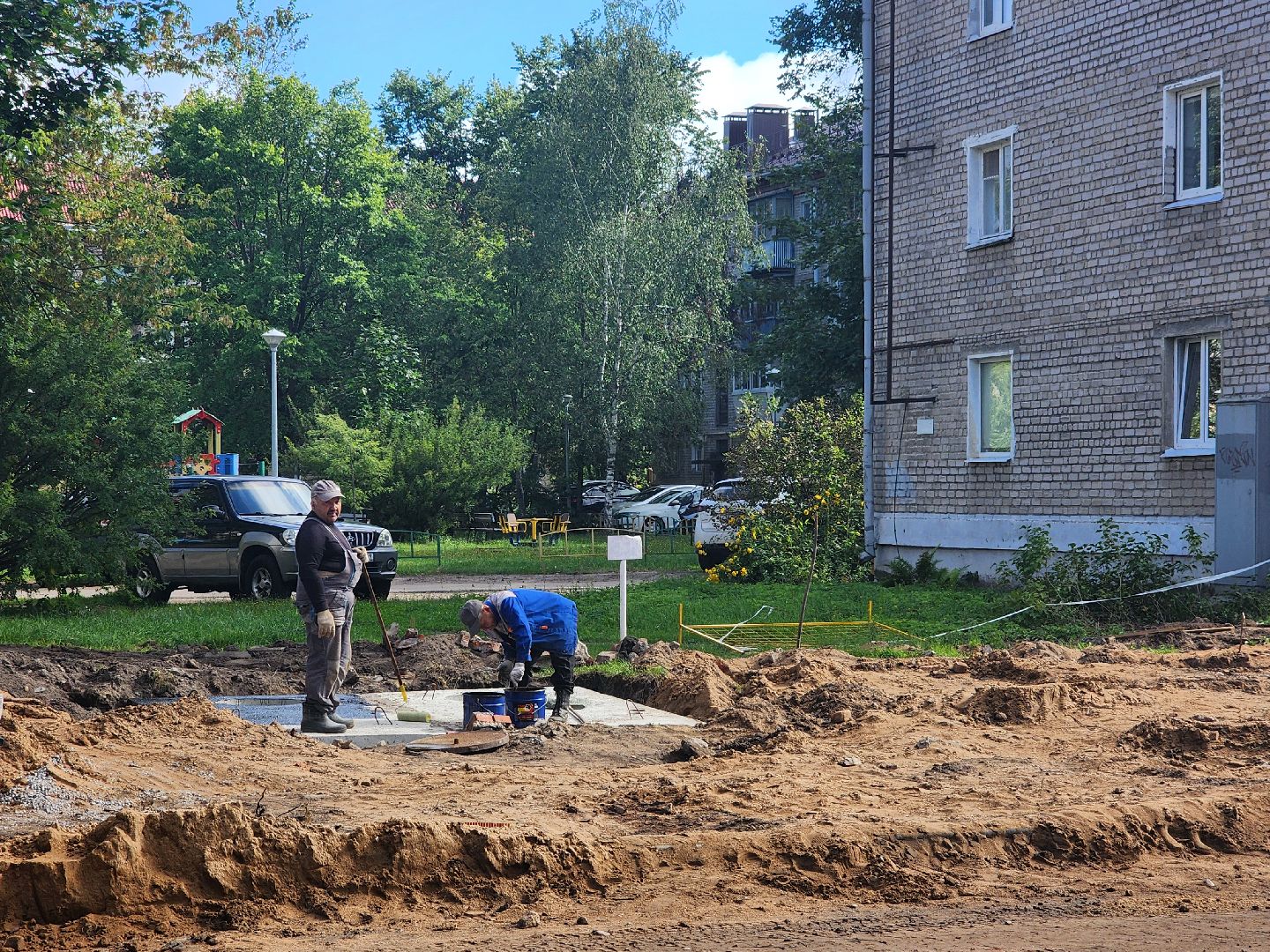 дубна, теплосеть, ремонт теплотрассы,