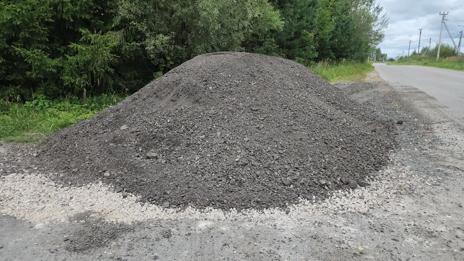 серпухов, подмосковье, нижнее шахлово, ремонт дороги,