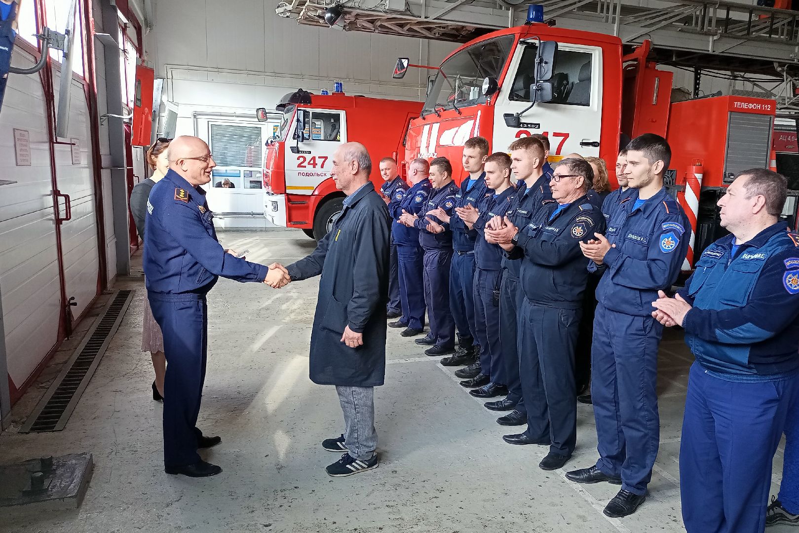 Подольск, пожарные