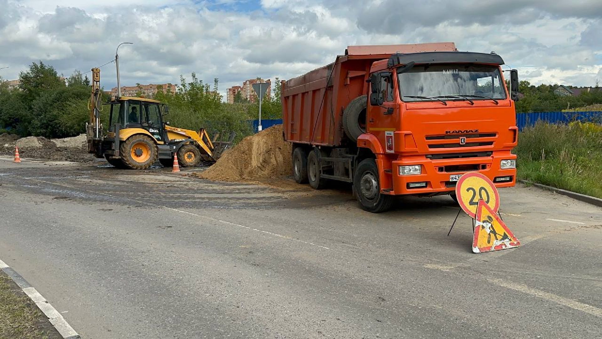 благоустройство, домодедово, новые парковочные места,