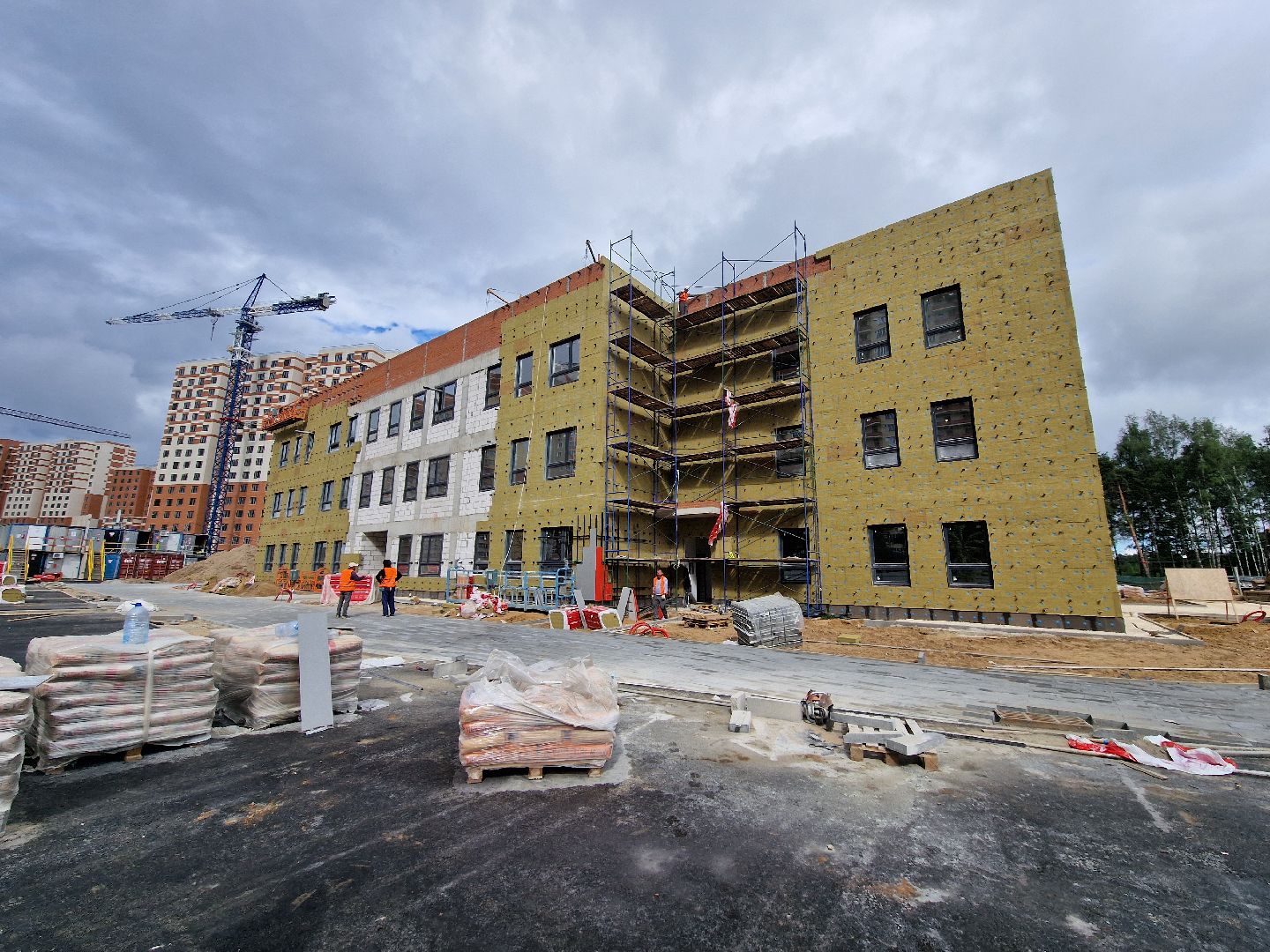 детский сад в жк новая алексеевская роща в балашихе, балашиха,