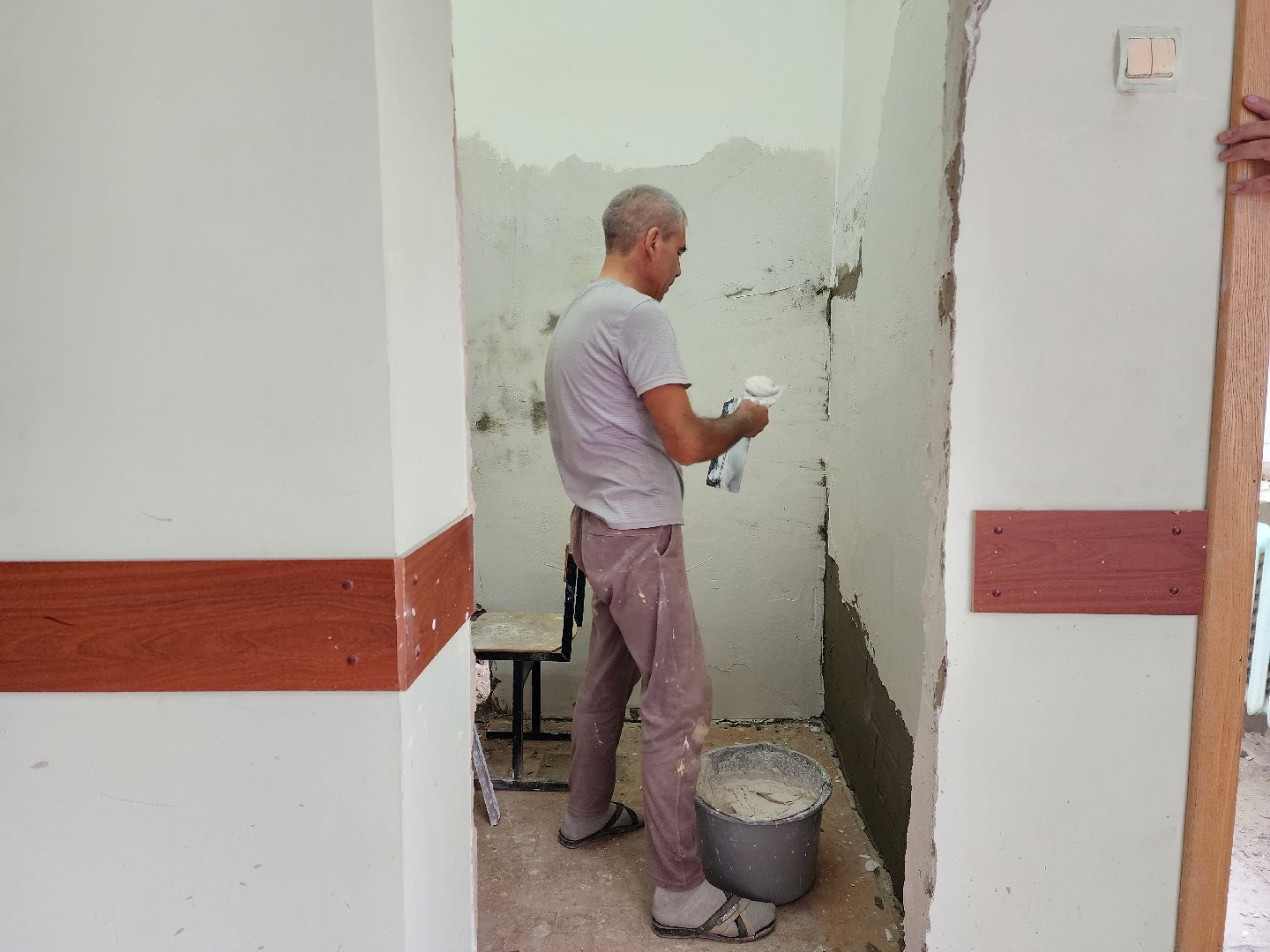 раменское, образование, подготовка к новому учебному году, ремонт зданий образовательных учреждений округа , раменская средняя школа 8,