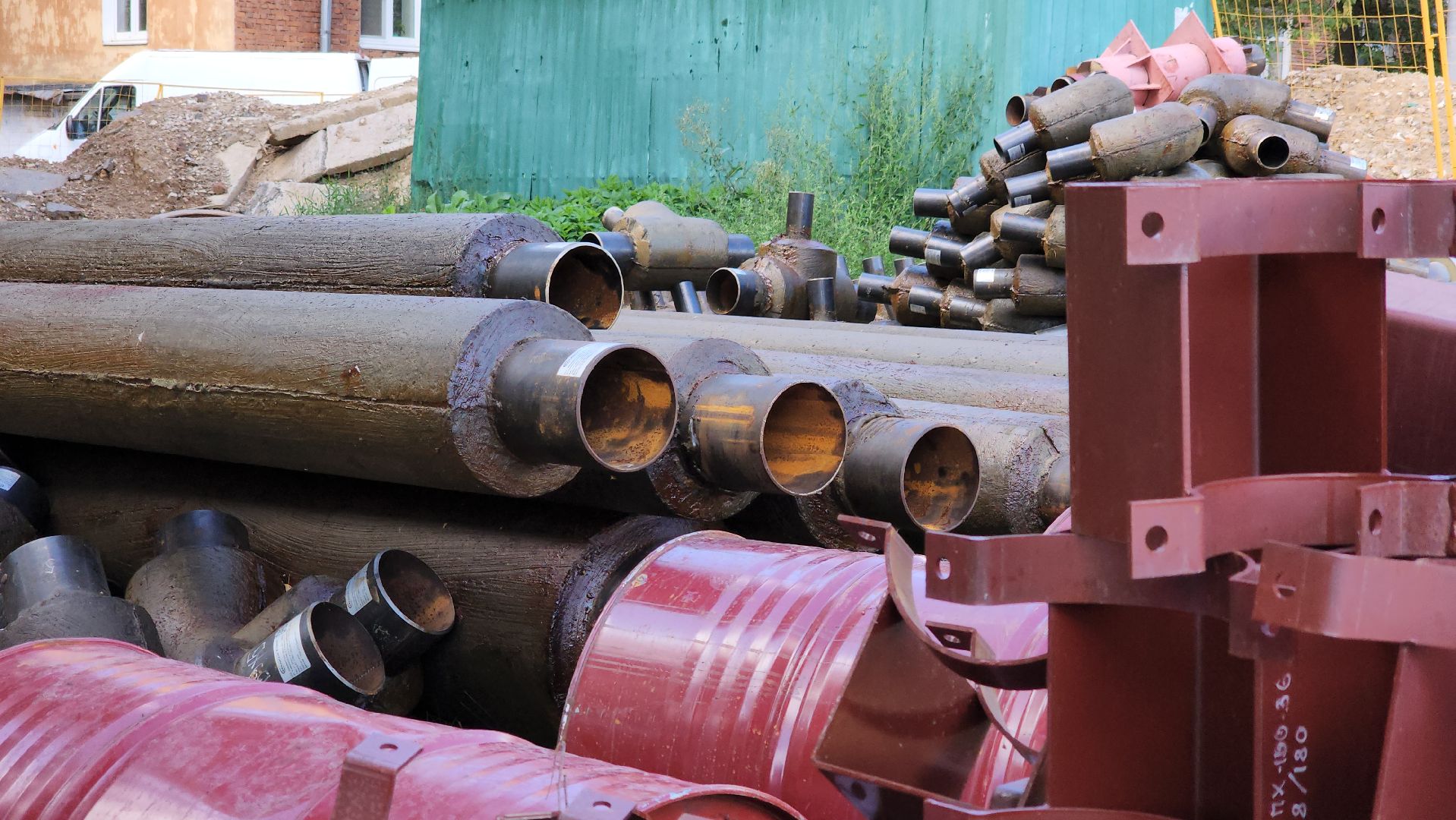 ступино, капитальный ремонт, теплосети, трубы, отопление, горячая вода, котельная,