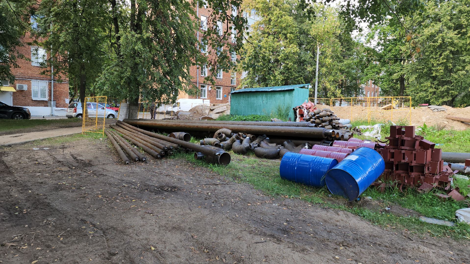 ступино, капитальный ремонт, теплосети, трубы, отопление, горячая вода, котельная,
