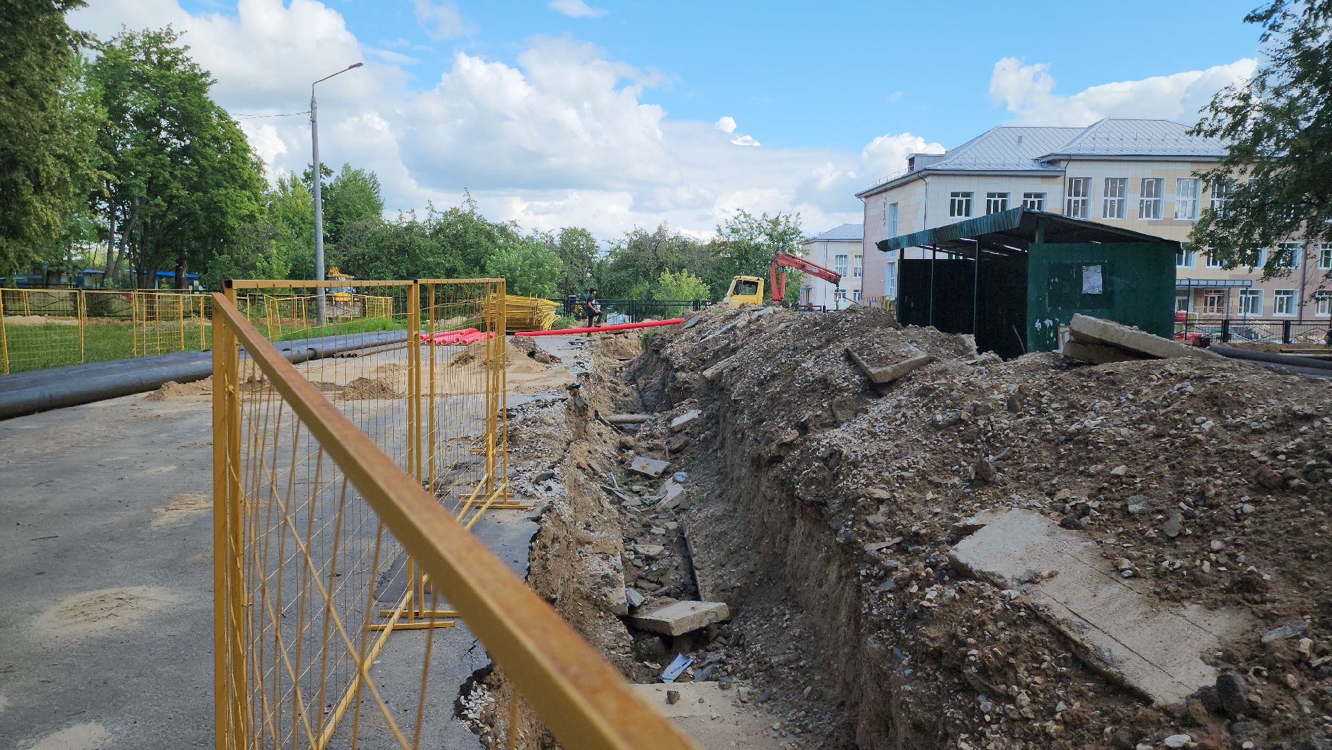 ступино, капитальный ремонт, теплосети, трубы, отопление, горячая вода, котельная,