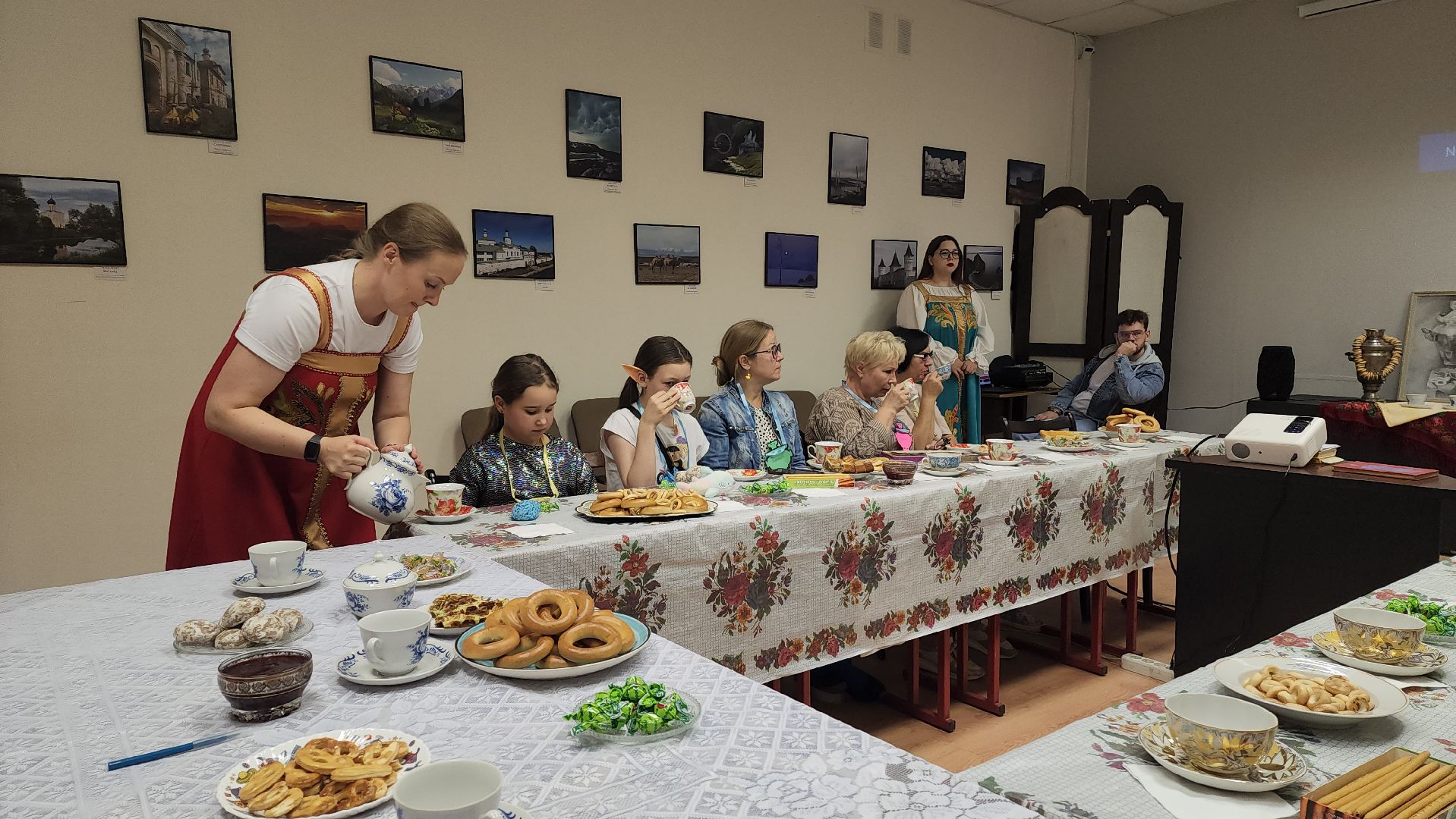 День самовара , Лобня, русские традиции,