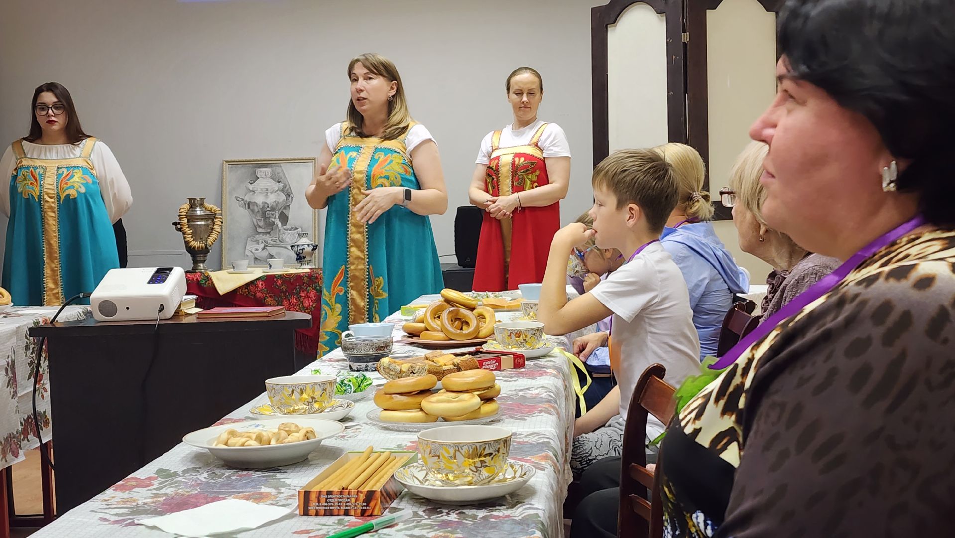 День самовара , Лобня, русские традиции,