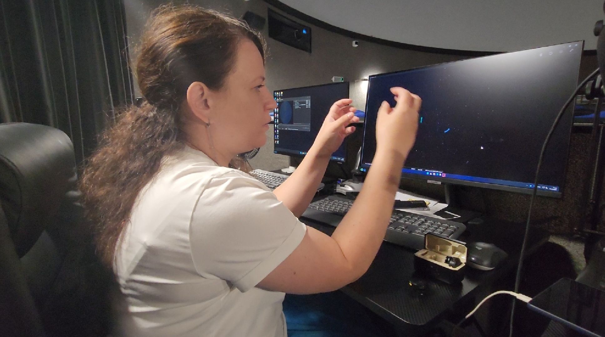 долгопрудный, технопарк, планетарий, небесные явления, персеиды, лунное затмение,