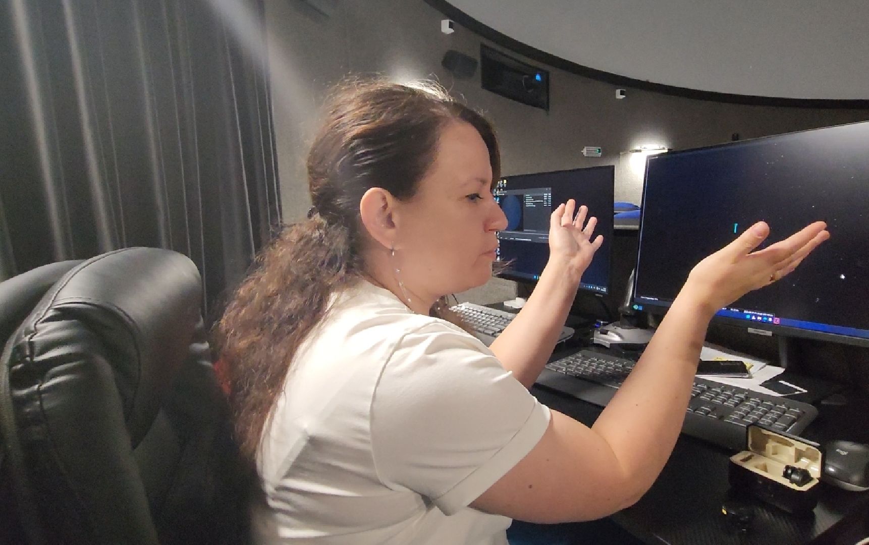 долгопрудный, технопарк, планетарий, небесные явления, персеиды, лунное затмение,