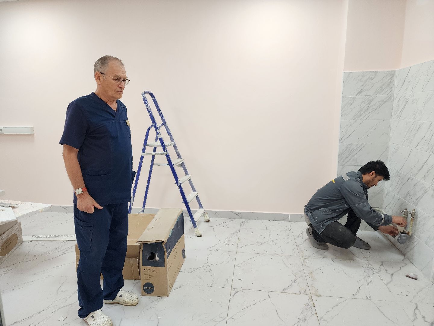 красноармейск, городской округ пушкинский, ремонт поликлиники,  модернтзация первичного звена,медсанчасть 154,