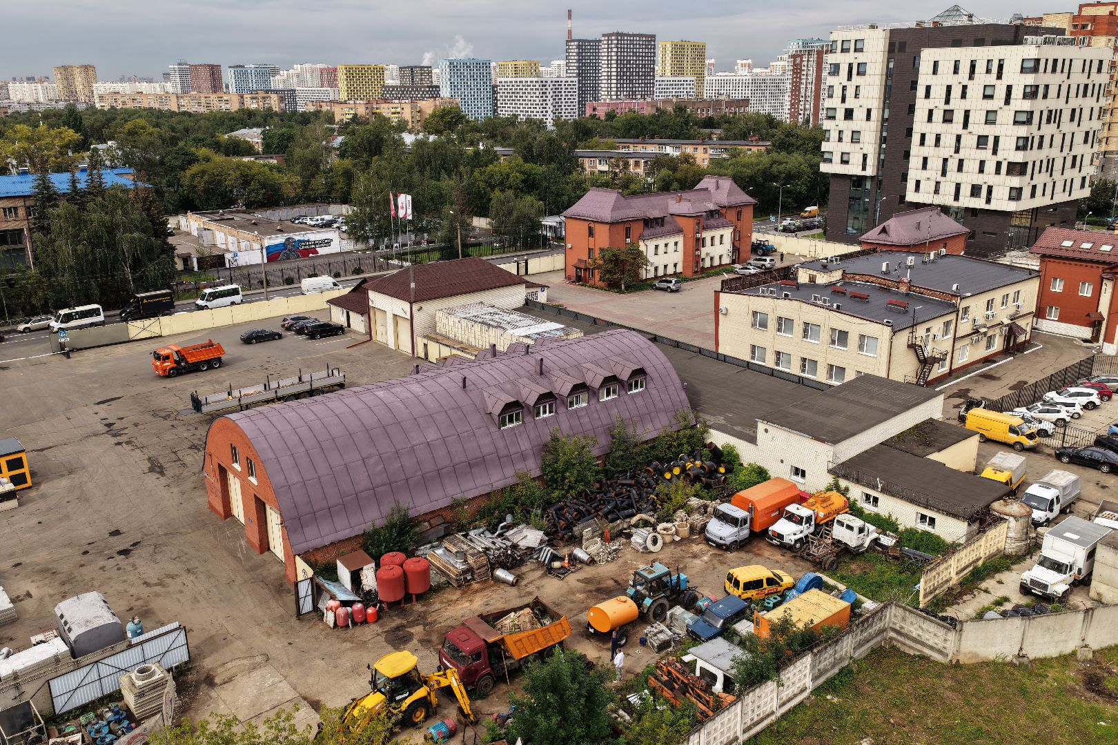 видео с коптера, мытищинская теплосеть, жкх подмосковья,