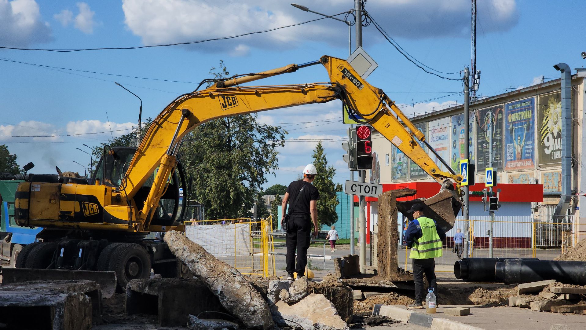 кашира, ремонт, теплосети, горячее водоснабжение, замена труб, отопительный сезон, отопление,