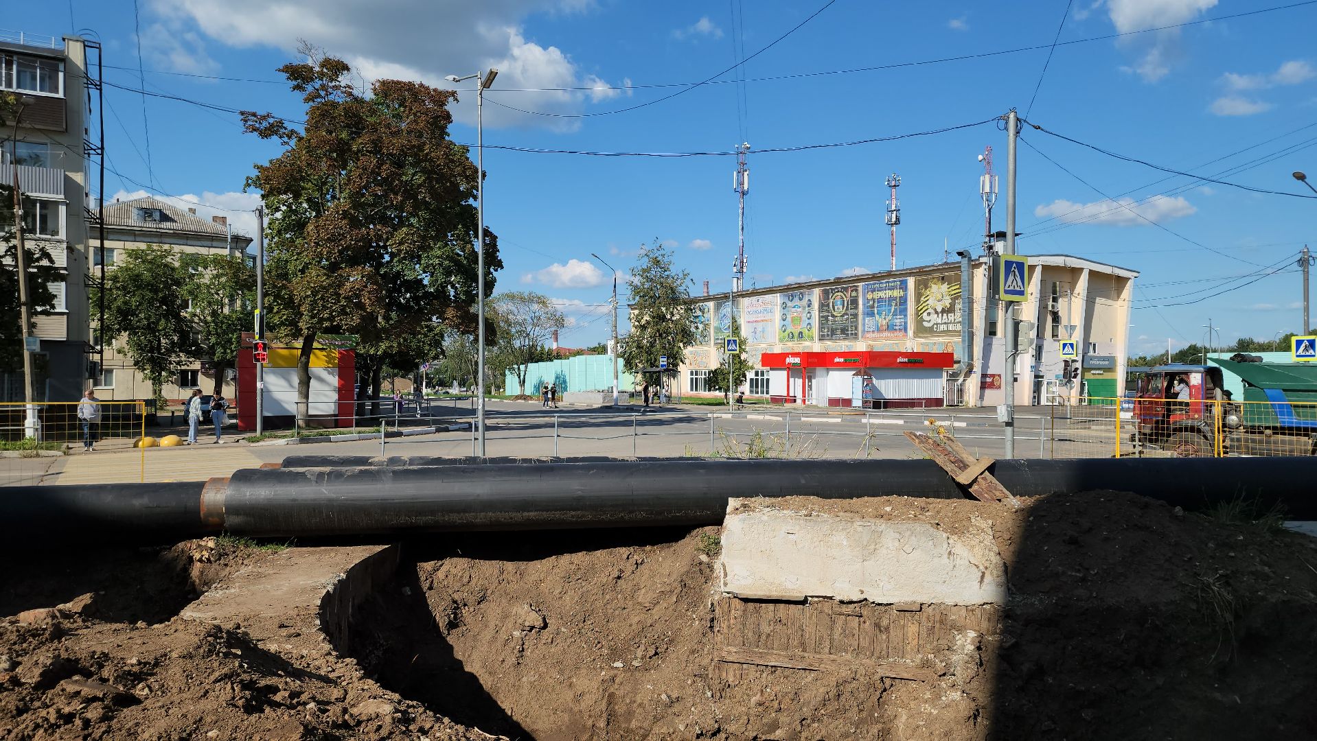 кашира, ремонт, теплосети, горячее водоснабжение, замена труб, отопительный сезон, отопление,