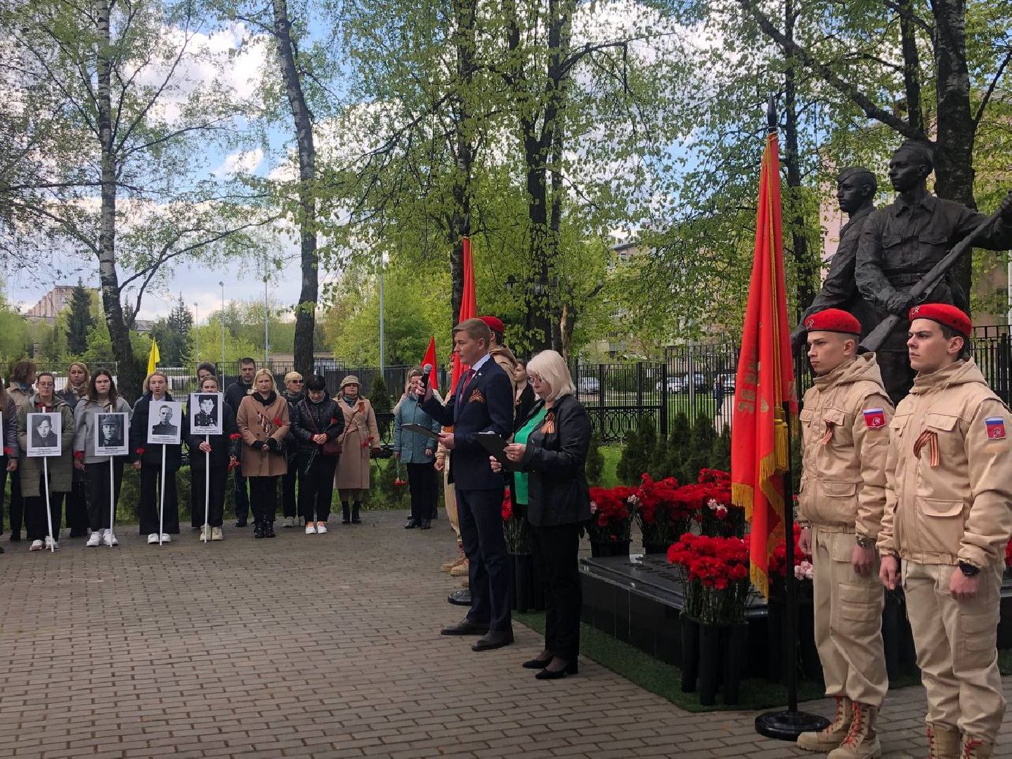 Подольск, возложение