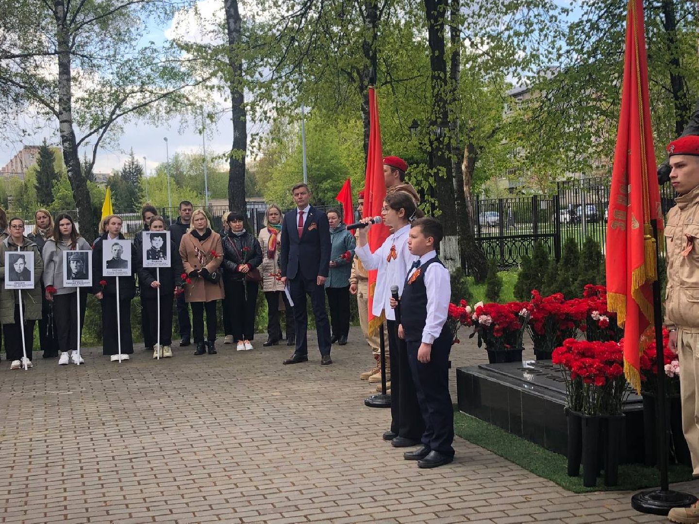 Подольск, возложение