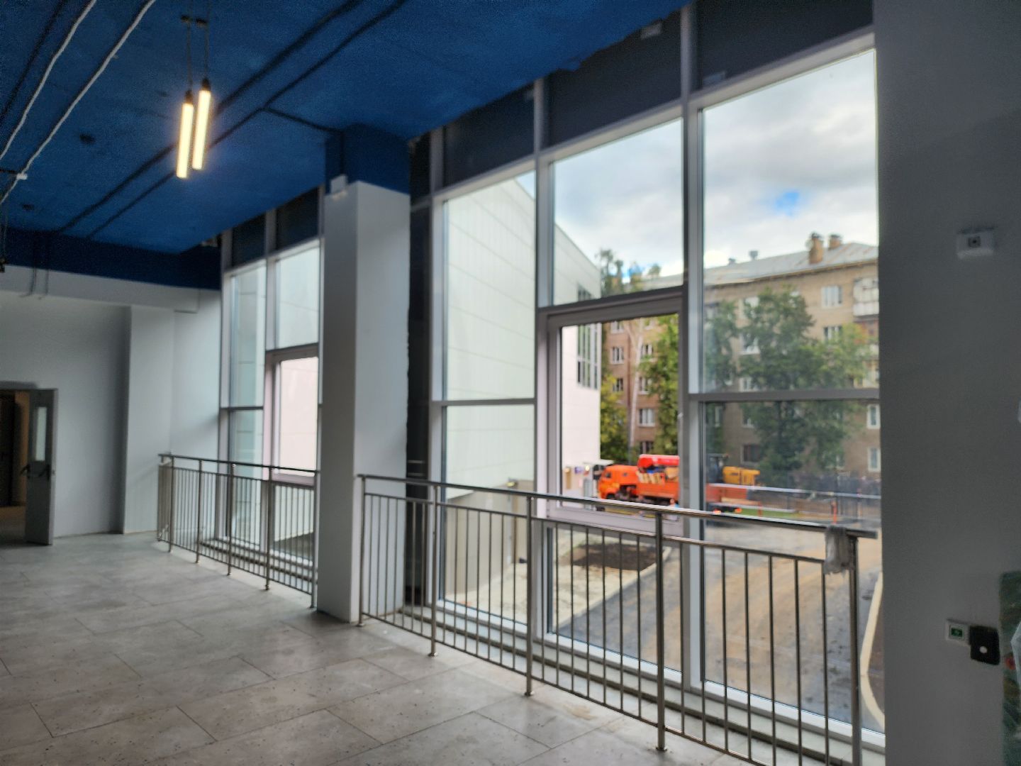 королёв, отапливаемый переход к школе 1, строительство в королеве ,