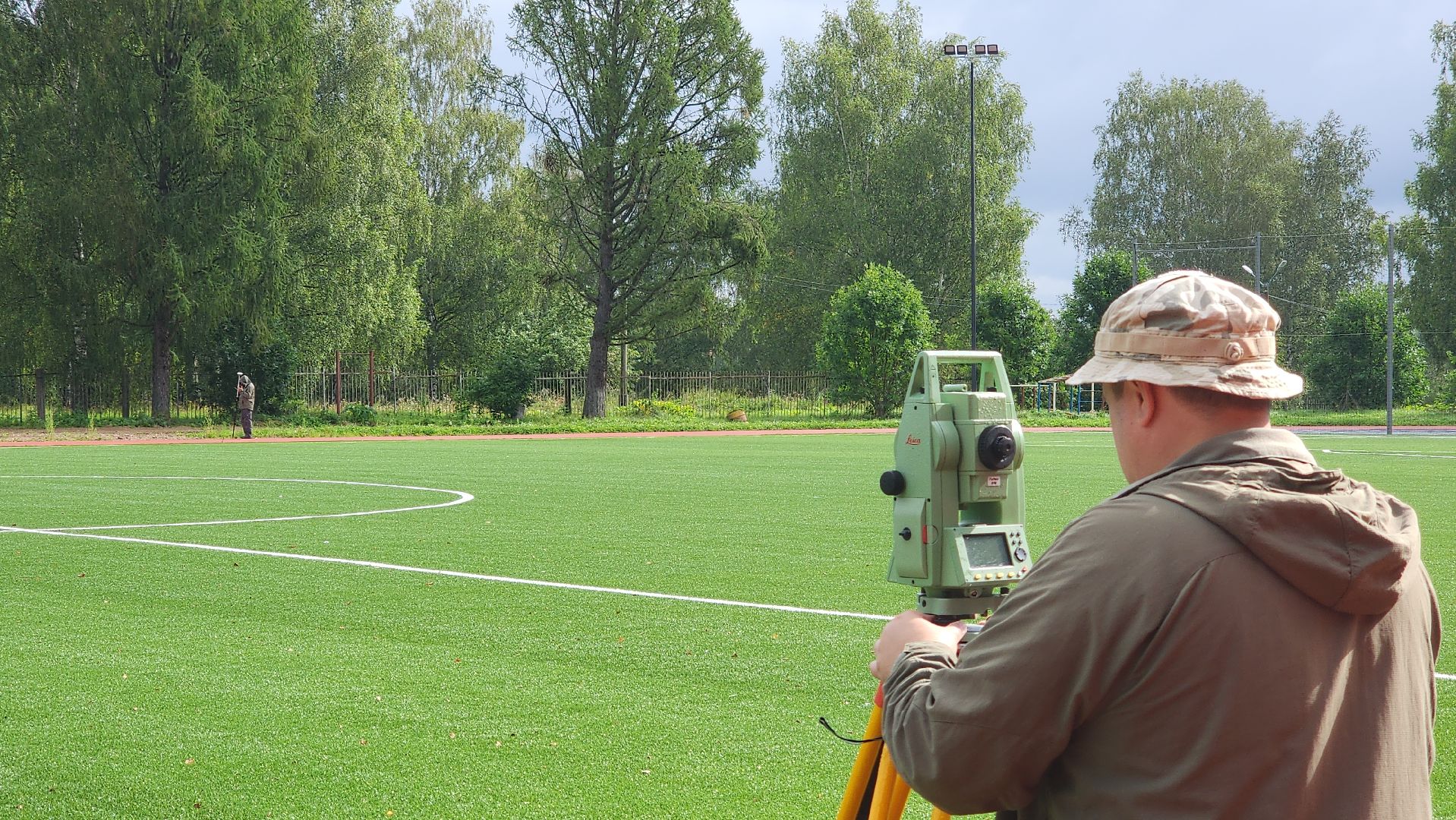 волоколамск, ремонт стадиона, мособлспорт,