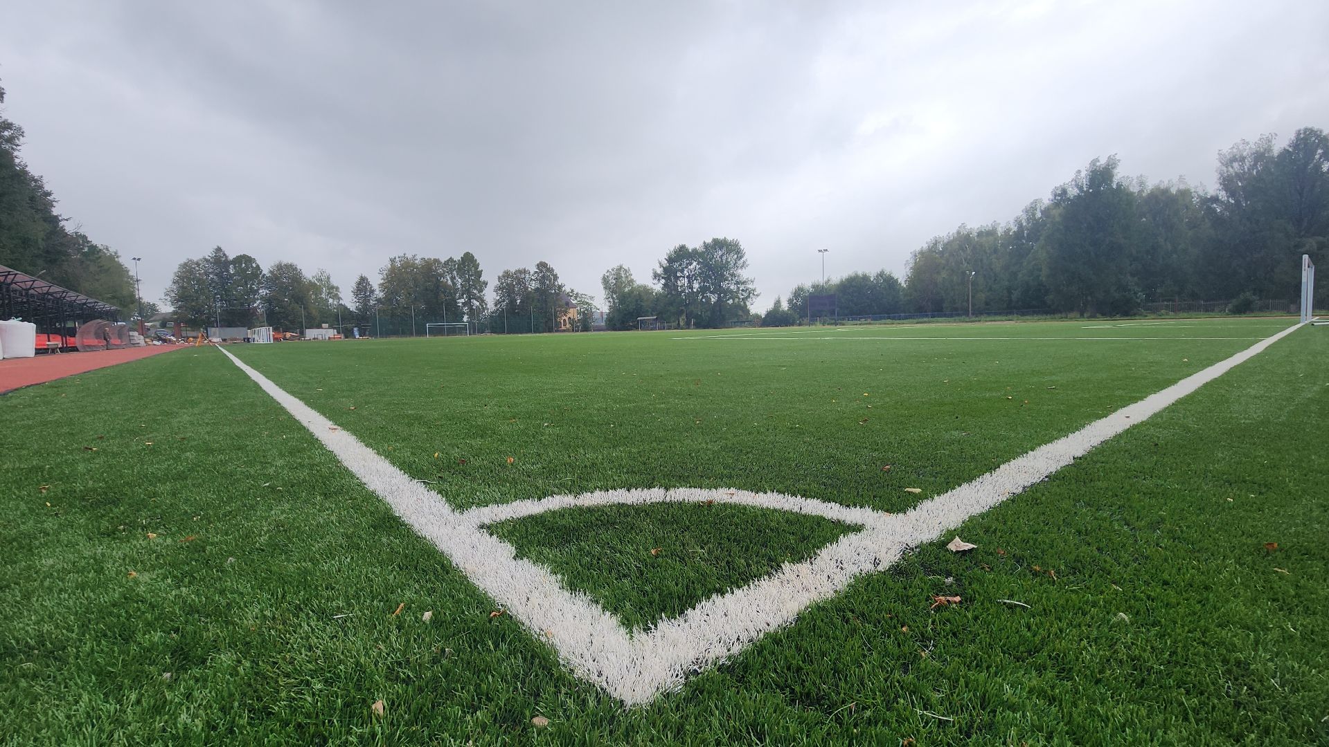 волоколамск, ремонт стадиона, мособлспорт,