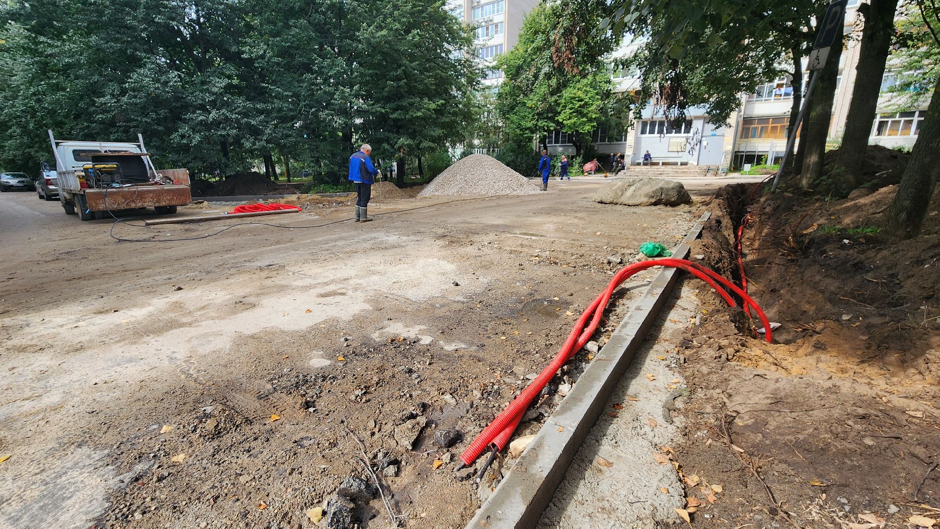 протвино, комплексное благоустройство, уличное освещение,