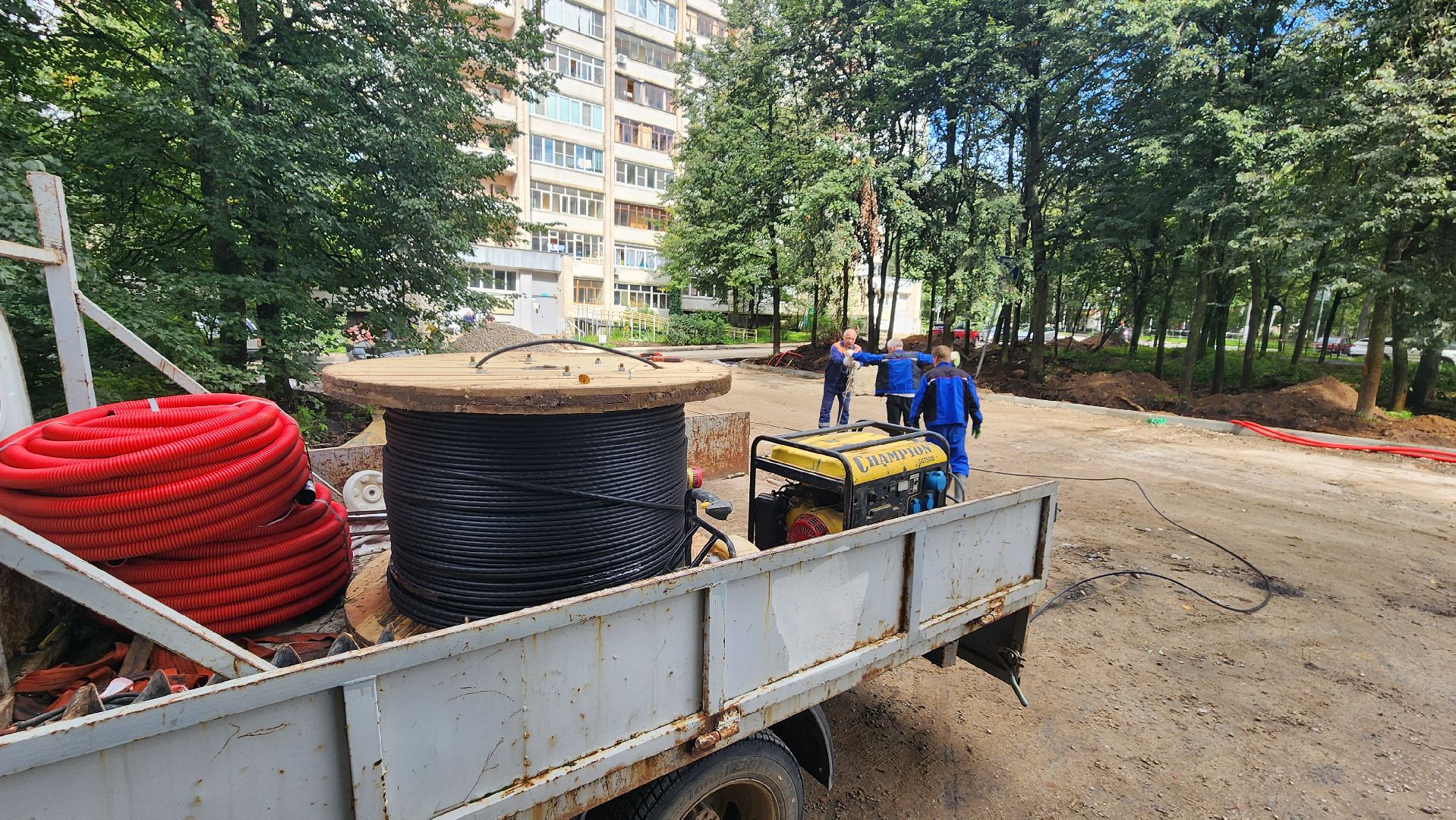 протвино, комплексное благоустройство, уличное освещение,