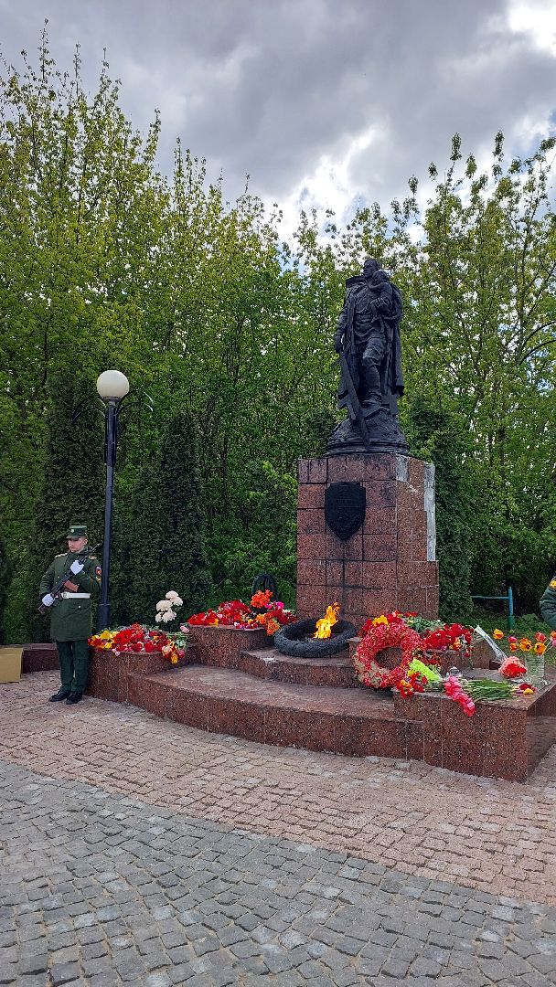 соборная гора, серпухов, день победы, памятник воину, вечный огонь, волонтеры, вов,