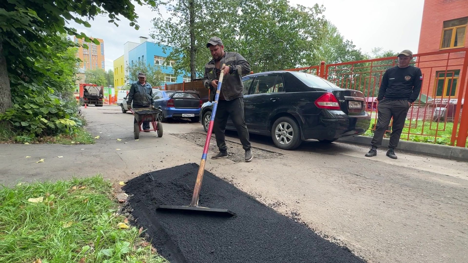 реутов, асфальт, благоустройство, дороги,