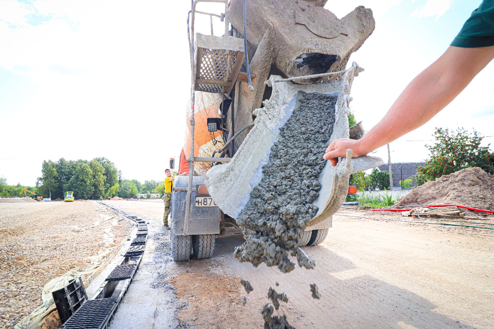 клин, общество, капремонт стадиона, строительство, подмосковье,