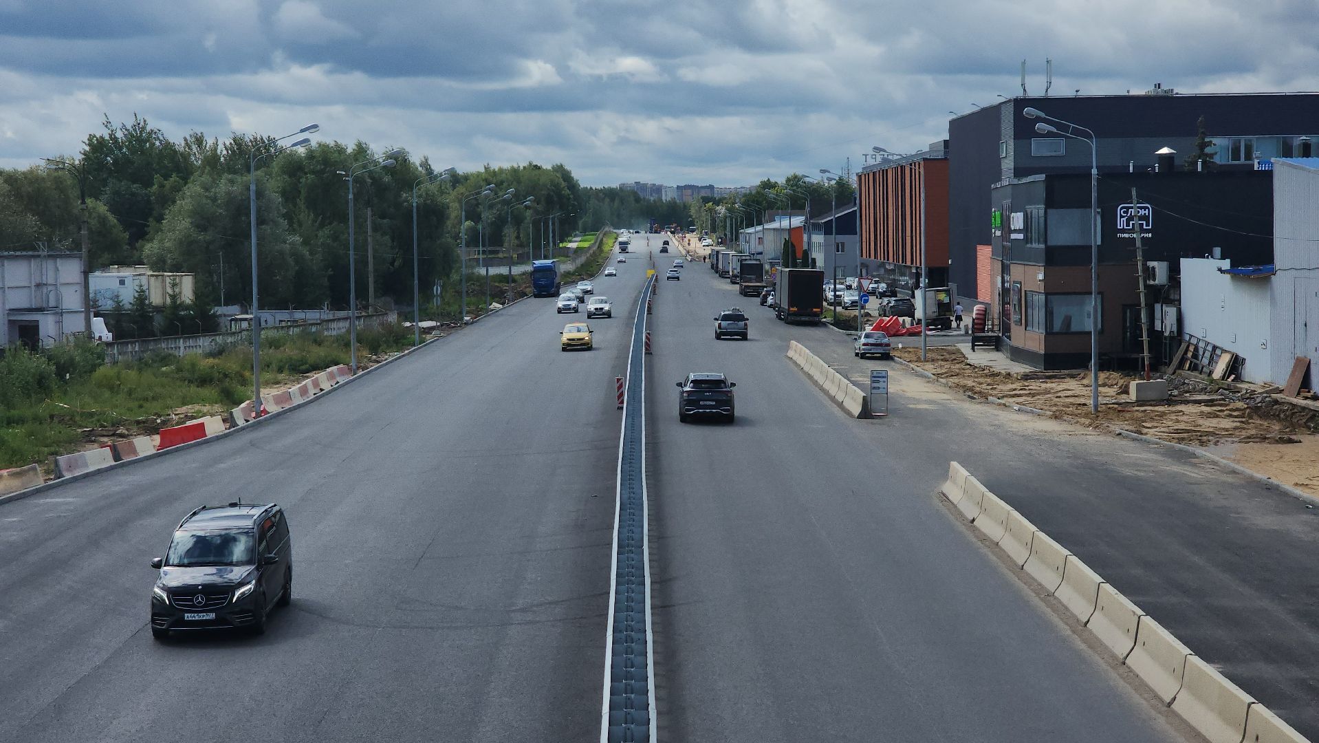 афанасовское шоссе, мытищи, реконструкция шоссе,