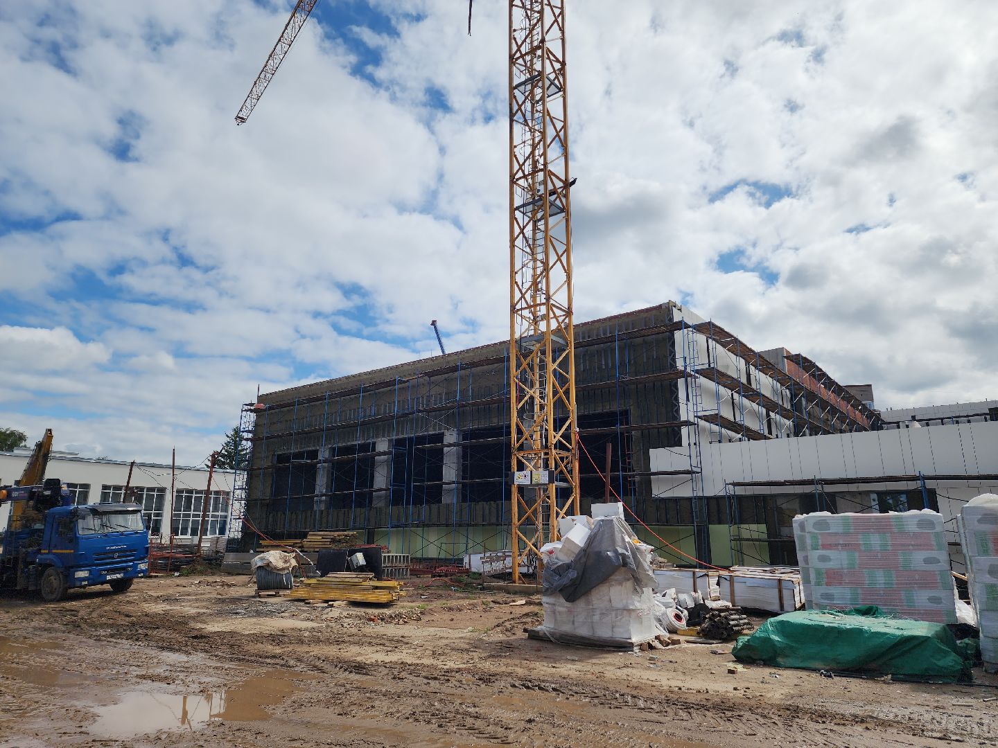 солнечногорск, строительство , школа, дети,