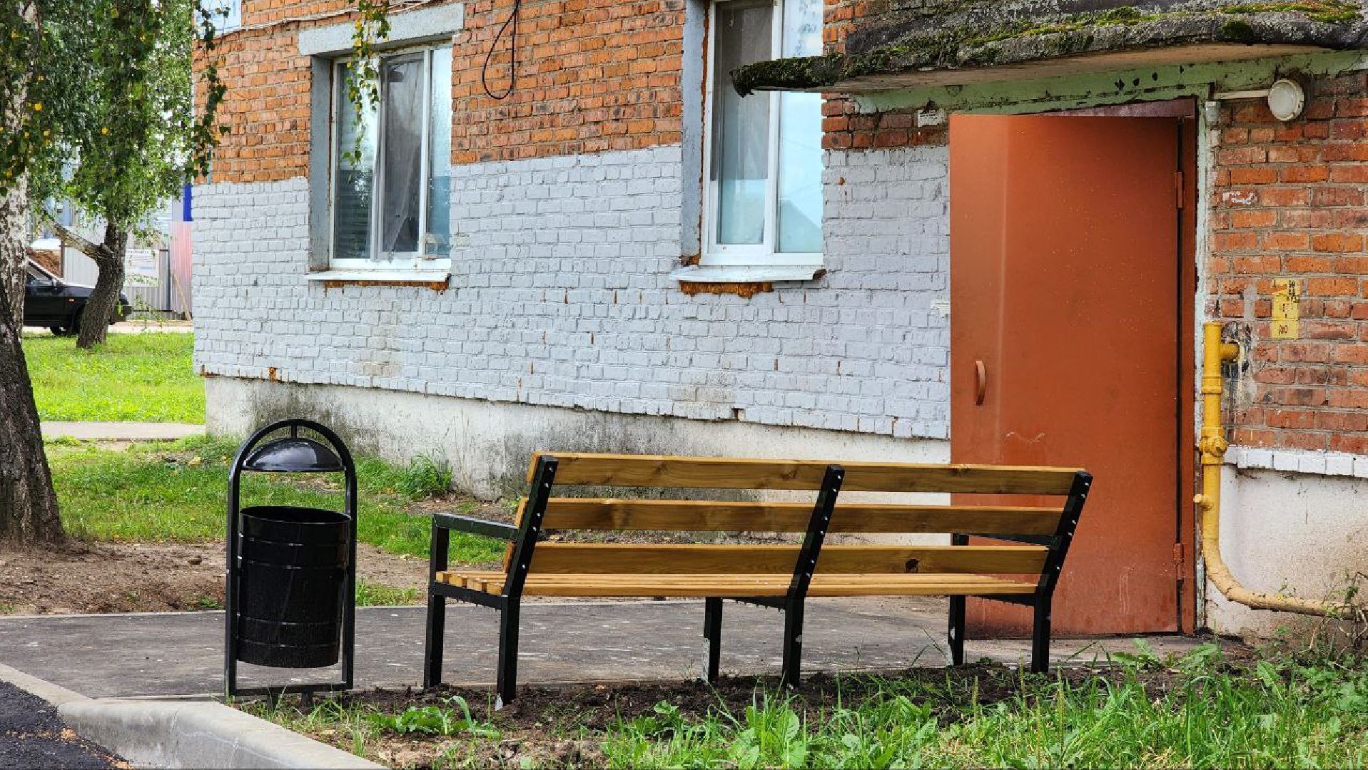 луховицы, орешково, комплексное благоустройство двора,