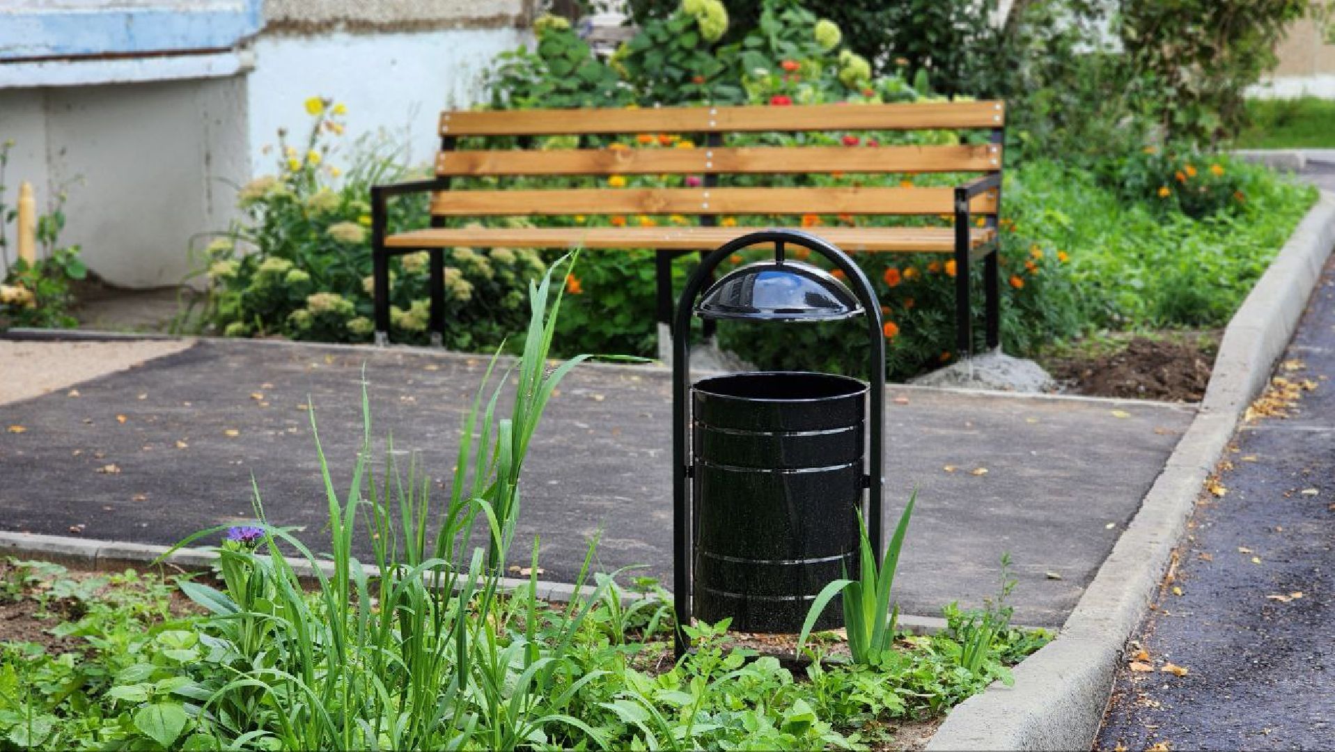 луховицы, орешково, комплексное благоустройство двора,