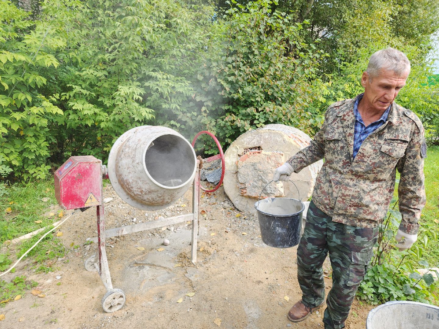 восстановление часовни, демихово, орехово-зуевский округ,