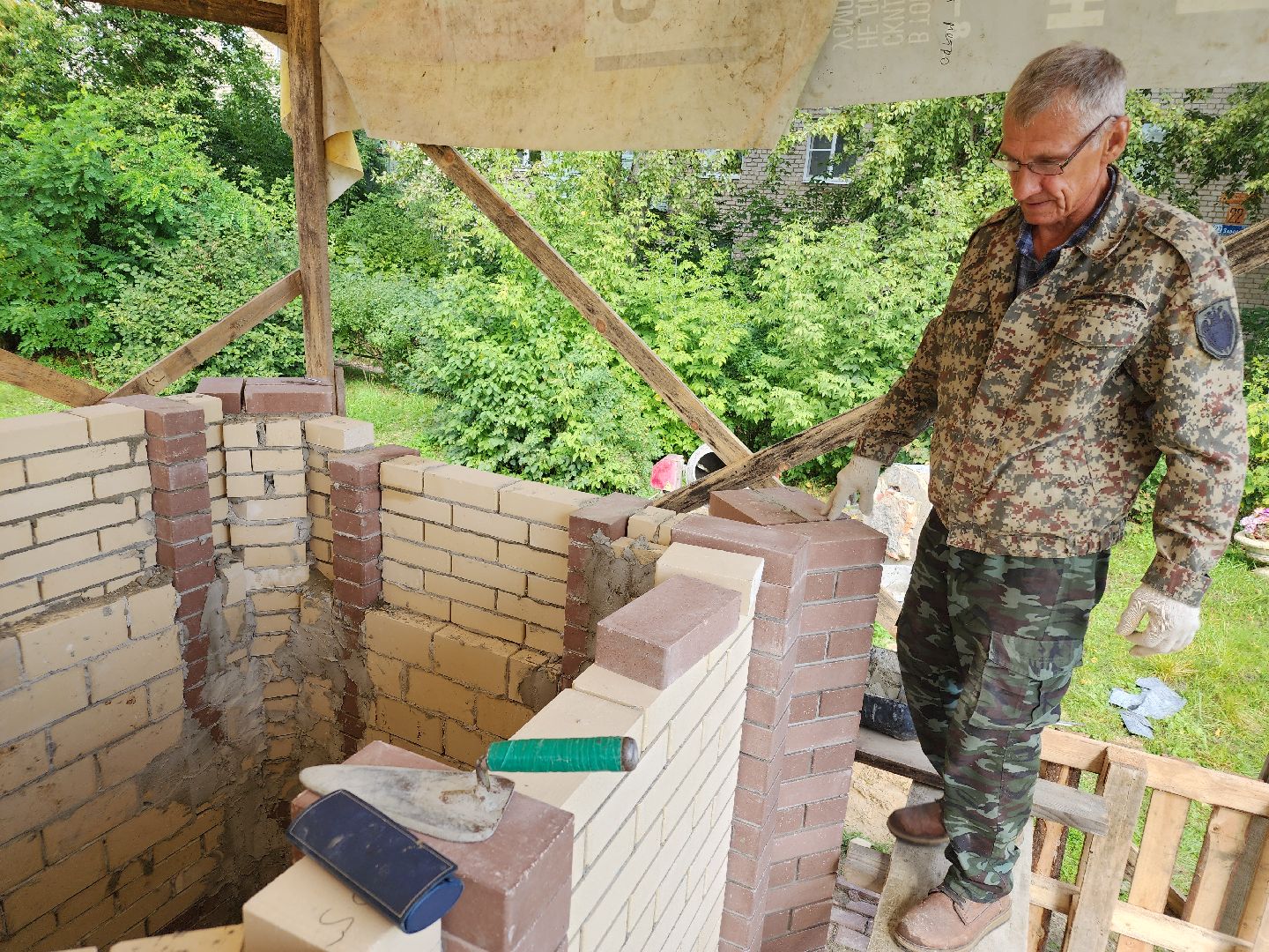 восстановление часовни, демихово, орехово-зуевский округ,