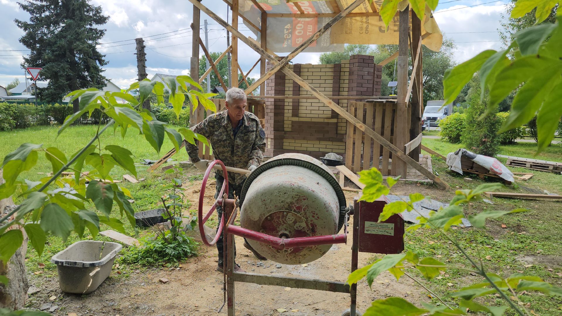 восстановление часовни, демихово, орехово-зуевский округ,