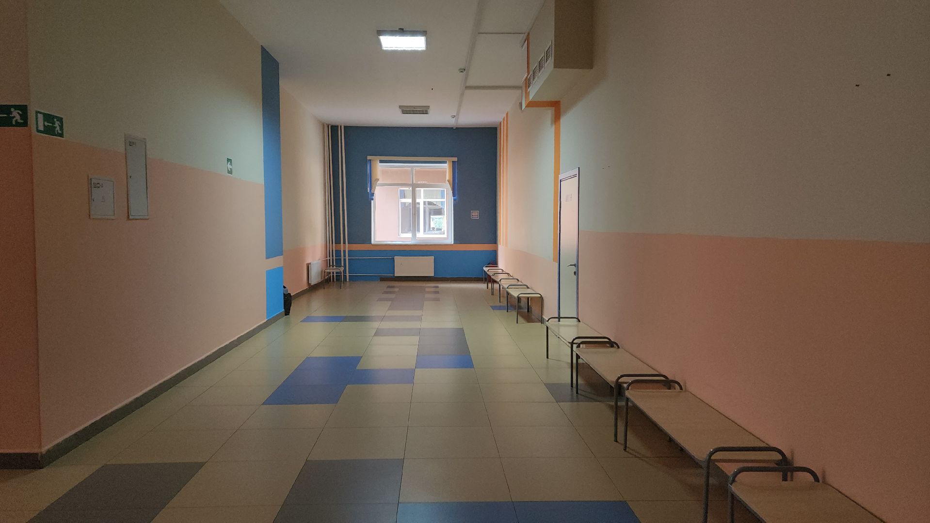 вертикалки, пушкино, школа 1, подготовка школы к учебному году, косметический ремонт, новое оборудование, коммуникации, покраска стен,первоклассники, учителя,