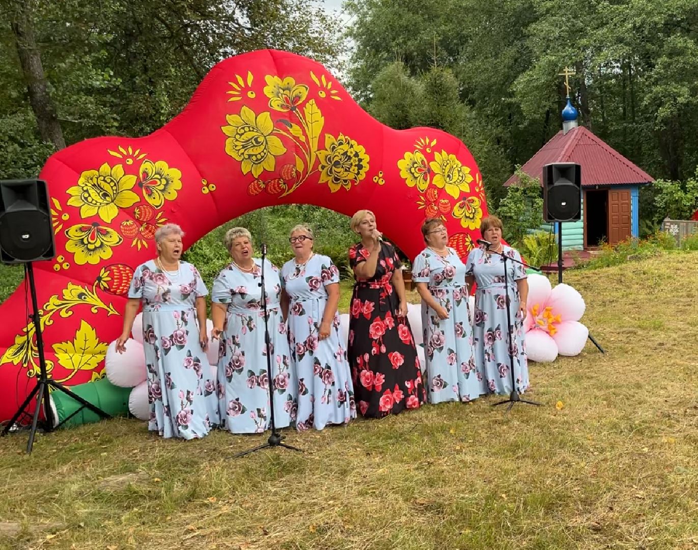 воскресенк, яблочный спас, праздник села,