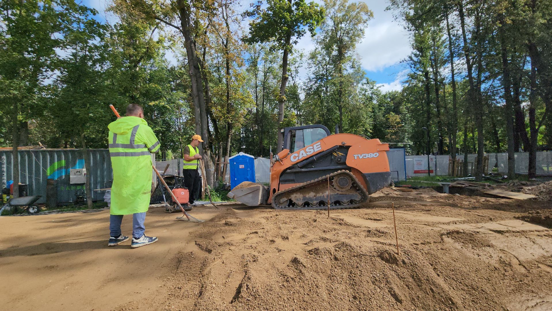 пушкино, пушкинский городской округ, центральный парк культуры и отдыха, скейт-площадка,  строительство,