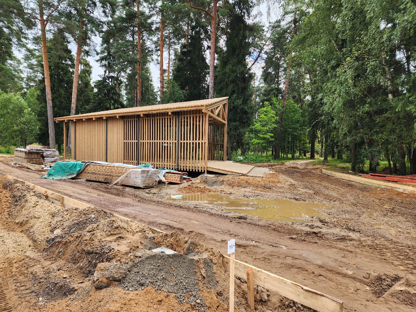 красноармейск, городской округ пушкинский, лесопарк, скейт-парк, благоустройство ,