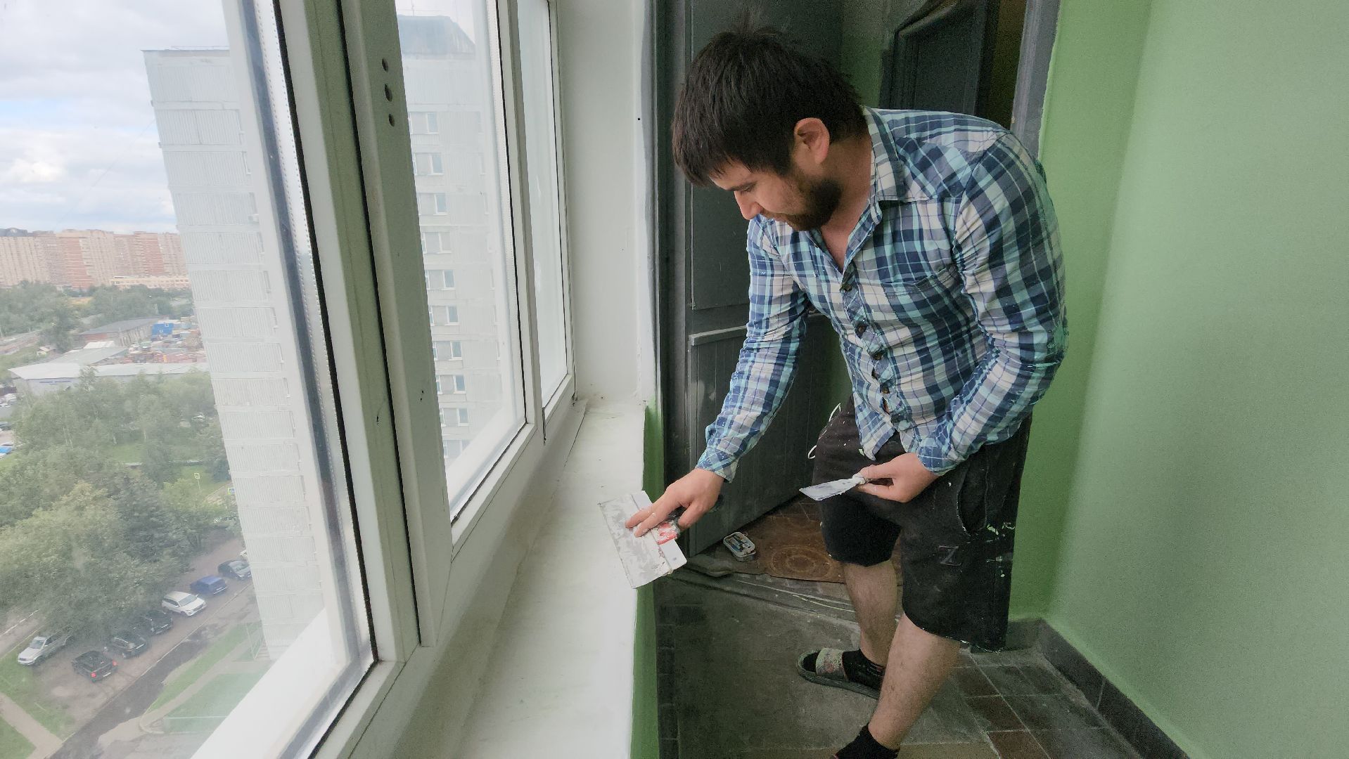 ремонт подьездов мкд, ремонт подъезда, лобня,