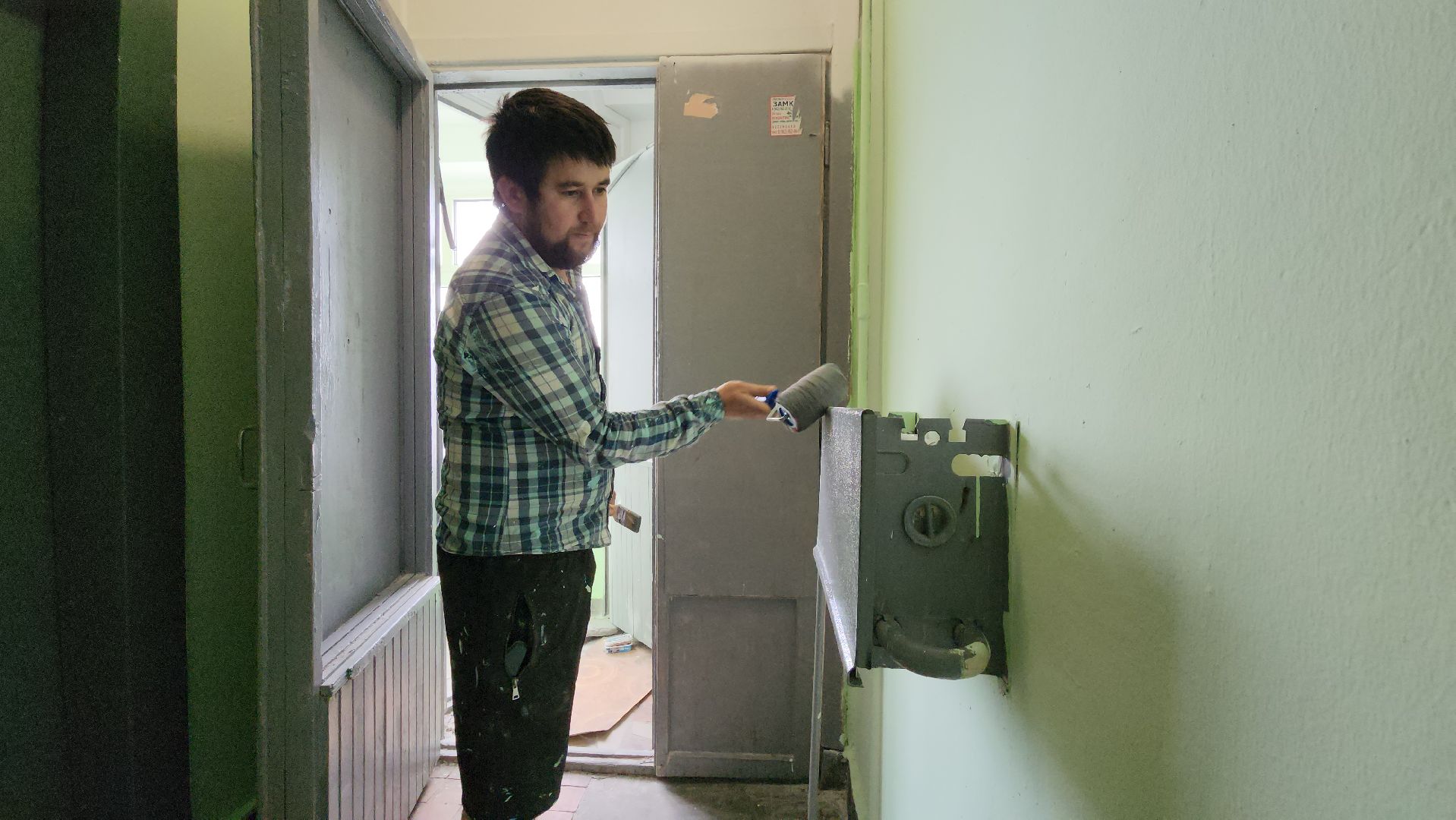 ремонт подьездов мкд, ремонт подъезда, лобня,