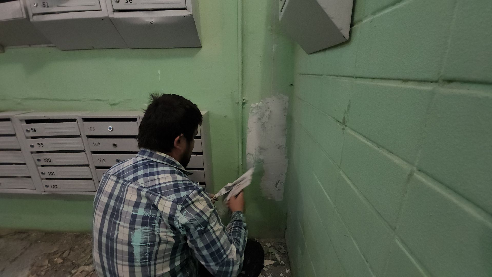 ремонт подьездов мкд, ремонт подъезда, лобня,