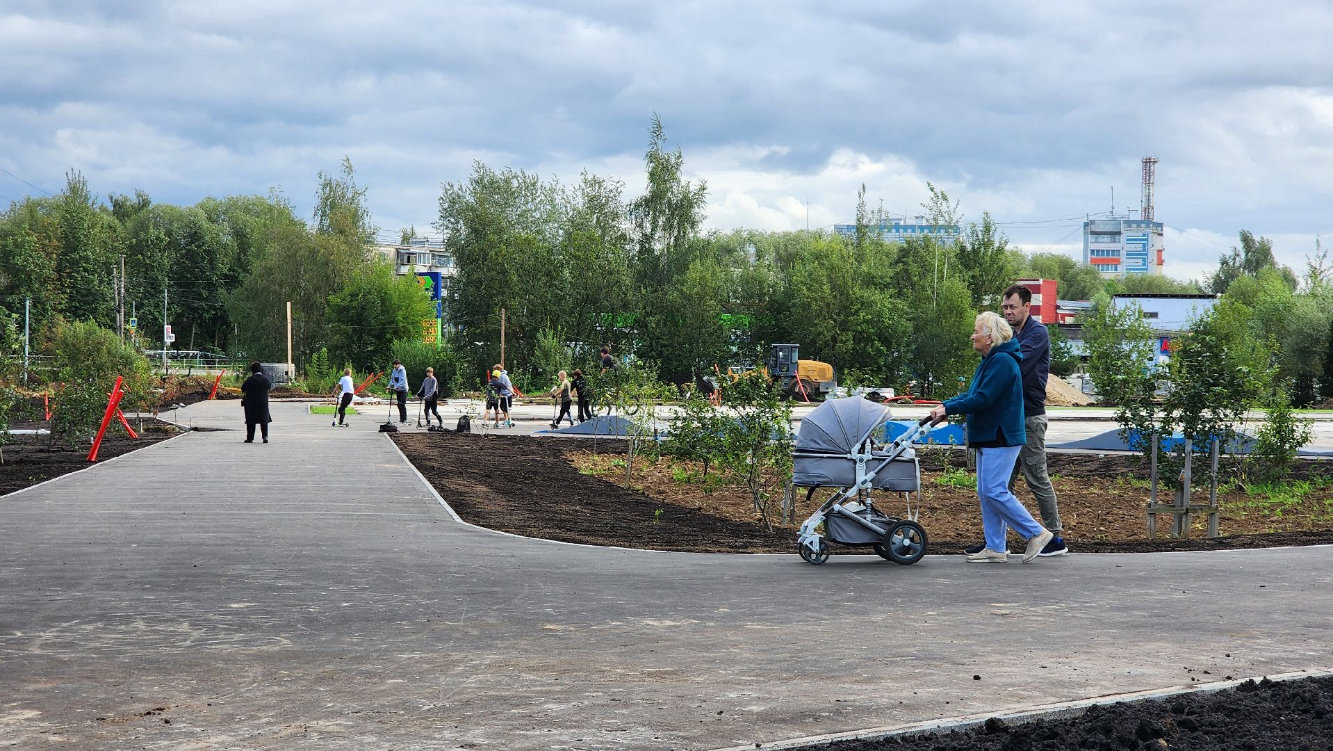 Благоустройство , Парк, Лобня , сквер,