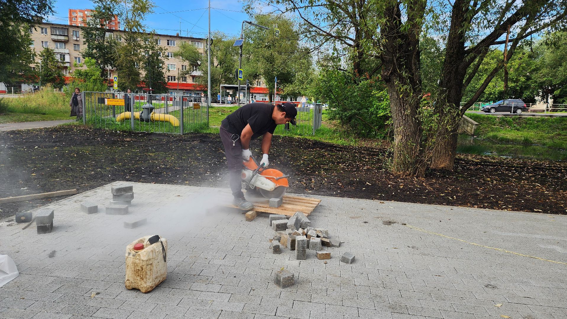 Благоустройство , Парк, Лобня , сквер,