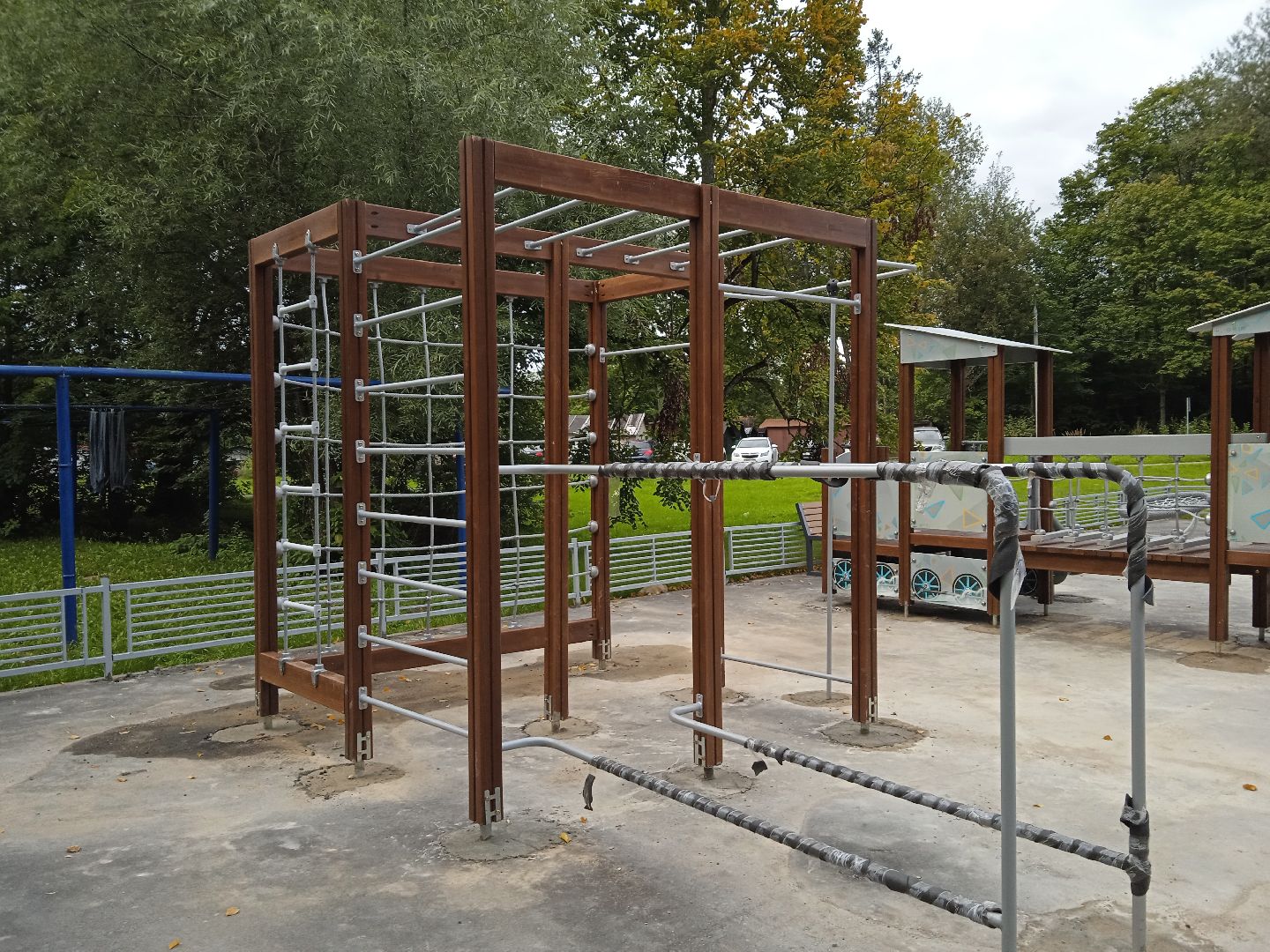 городской округ восход, благоустройство, воркаут-площадка, новая детская площадка,