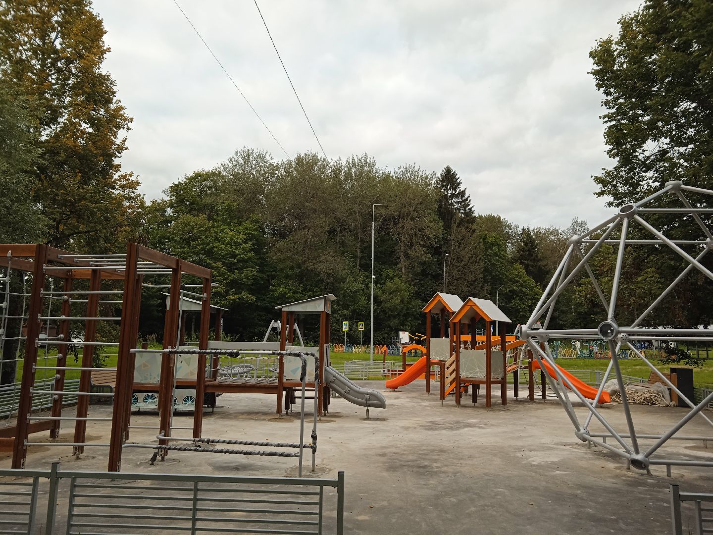городской округ восход, благоустройство, воркаут-площадка, новая детская площадка,