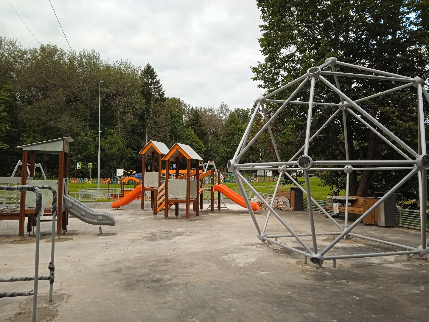 городской округ восход, благоустройство, воркаут-площадка, новая детская площадка,