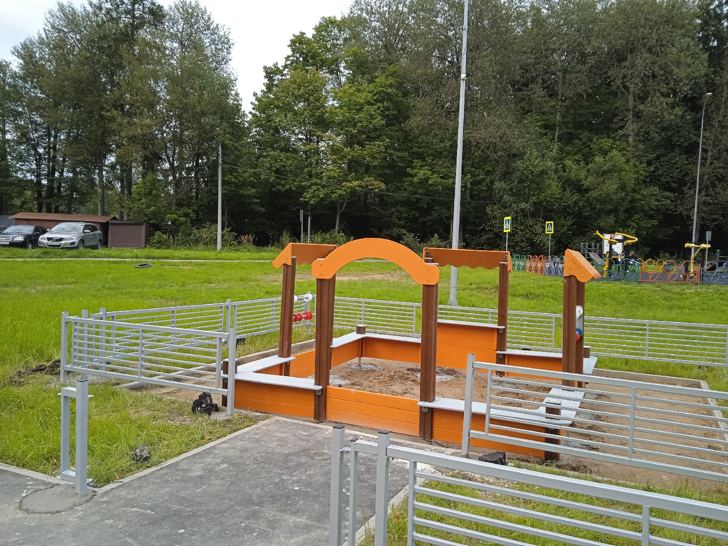городской округ восход, благоустройство, воркаут-площадка, новая детская площадка,