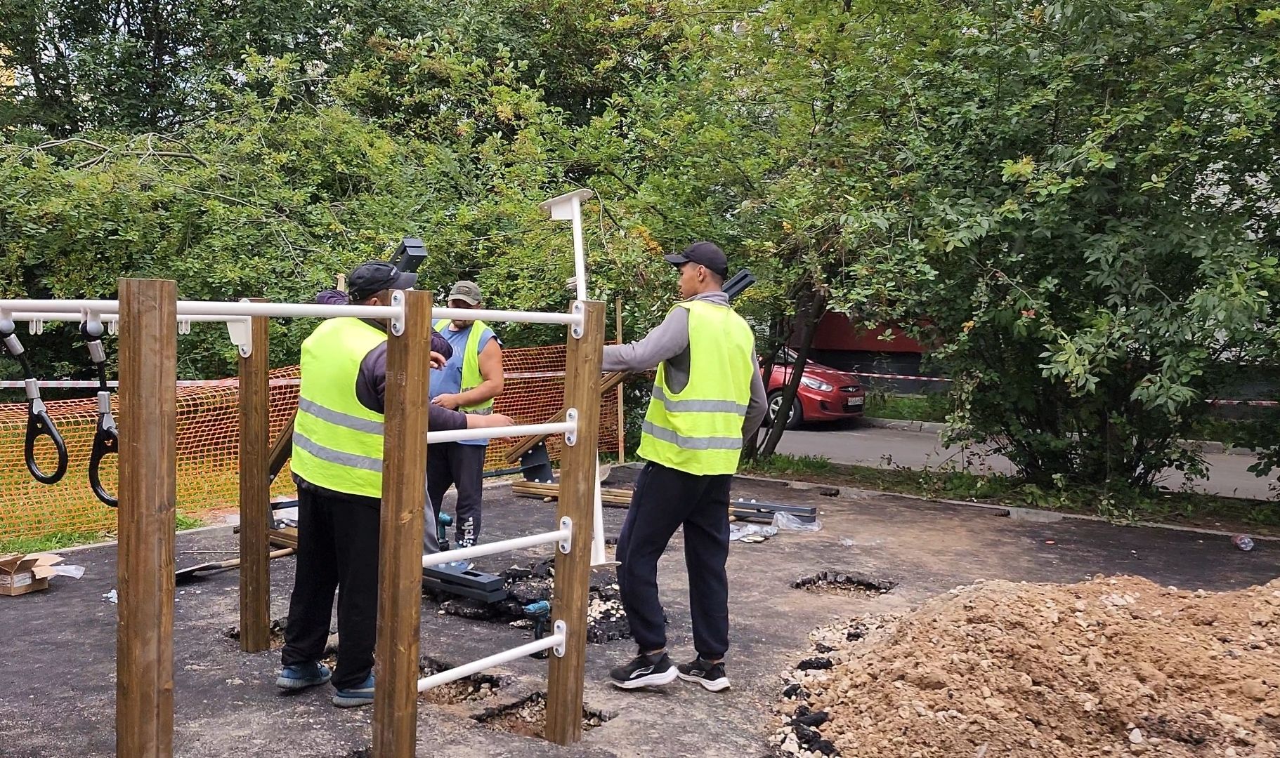 площадка, детская, двор,