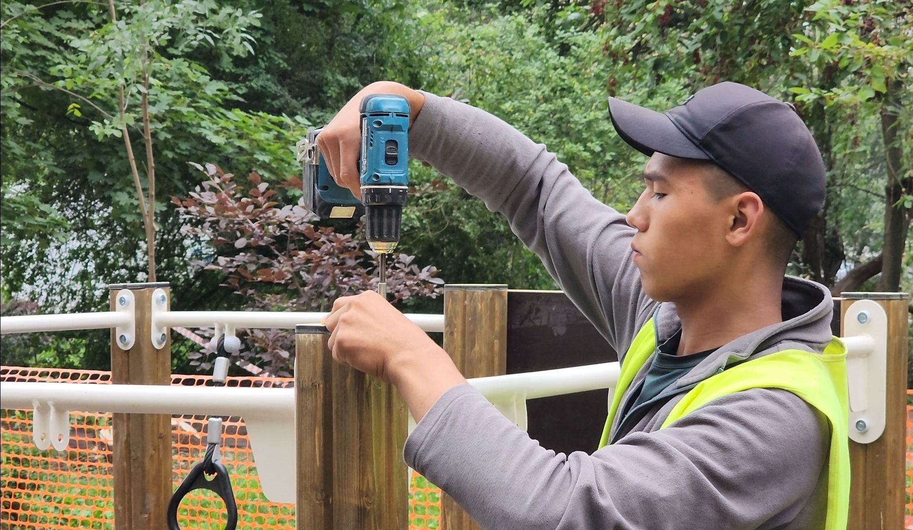 площадка, детская, двор,